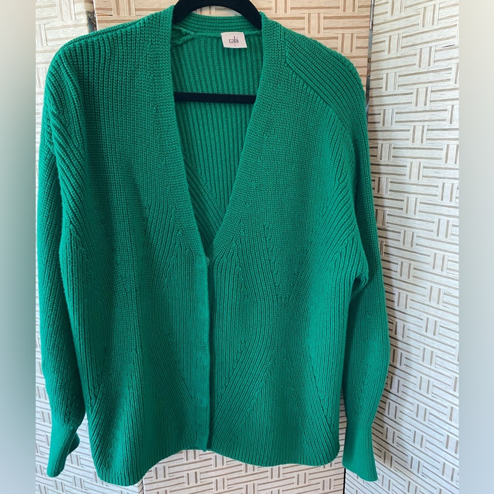 CAbi Emerald Green Women's Cardigan